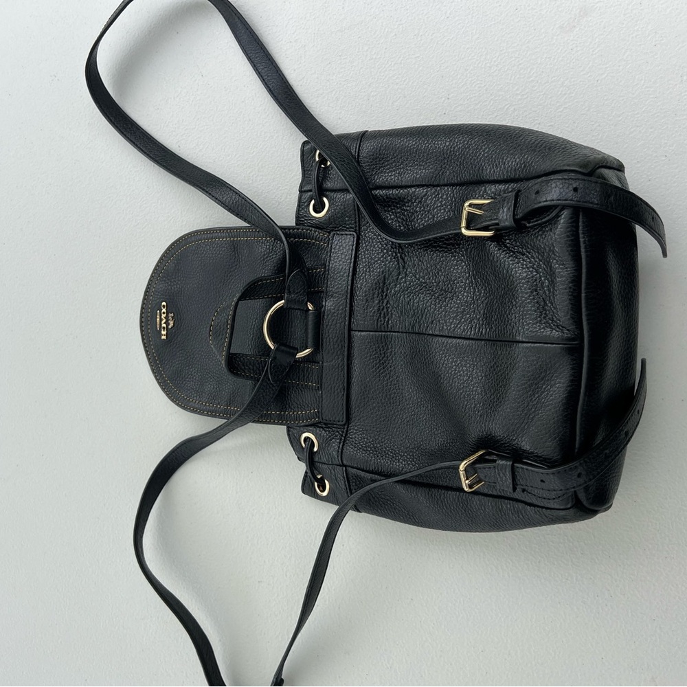 Black Leather Women's Bag